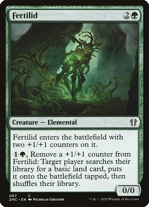 Magic the Gathering Card - Fertilid - MTG Circle