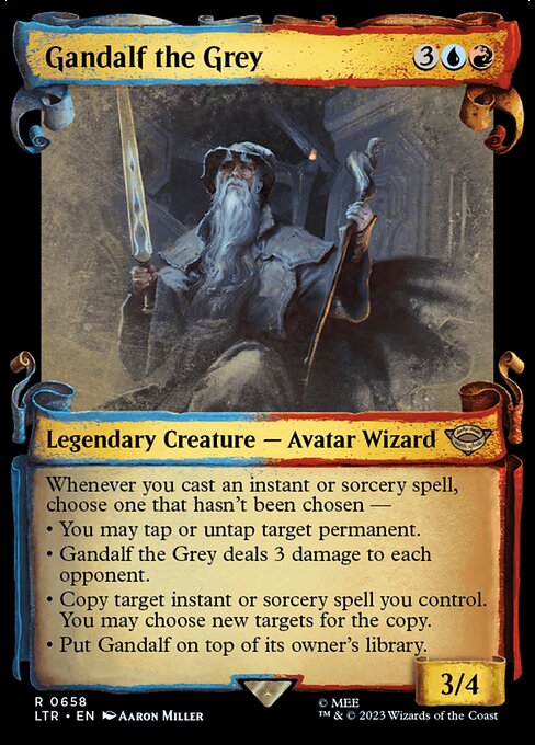 Magic the Gathering Card - Gandalf the Grey - MTG Circle