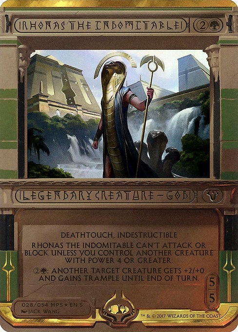 Magic the Gathering Card - Rhonas the Indomitable - MTG Circle