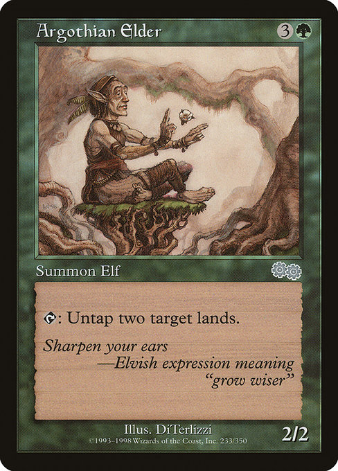 Magic the Gathering Card - Argothian Elder - MTG Circle