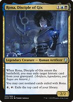 Magic the Gathering Card - Rona, Disciple of Gix - MTG Circle