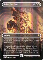 Magic the Gathering Card - Raise the Past - MTG Circle