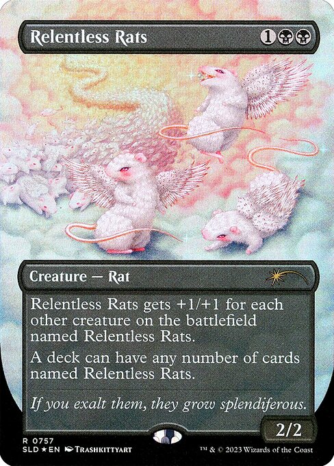 Magic the Gathering Card - Relentless Rats - MTG Circle