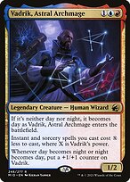 Magic the Gathering Card - Vadrik, Astral Archmage - MTG Circle
