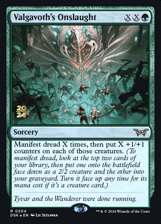 Magic the Gathering Card - Valgavoth's Onslaught - MTG Circle