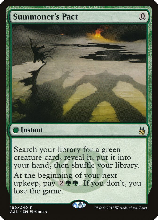 Magic the Gathering Card - Summoner's Pact - MTG Circle