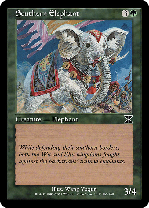 Magic the Gathering Card - Southern Elephant - MTG Circle