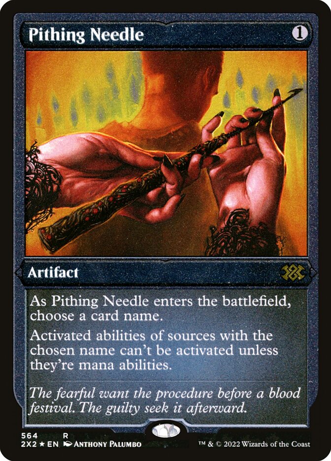 Magic the Gathering Card - Pithing Needle - MTG Circle