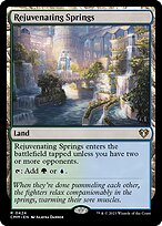 Magic the Gathering Card - Rejuvenating Springs - MTG Circle