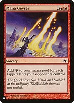 Magic the Gathering Card - Mana Geyser - MTG Circle