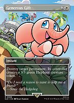 Magic the Gathering Card - Generous Gift - MTG Circle