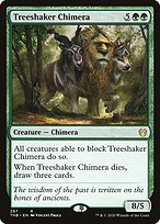 Magic the Gathering Card - Treeshaker Chimera - MTG Circle