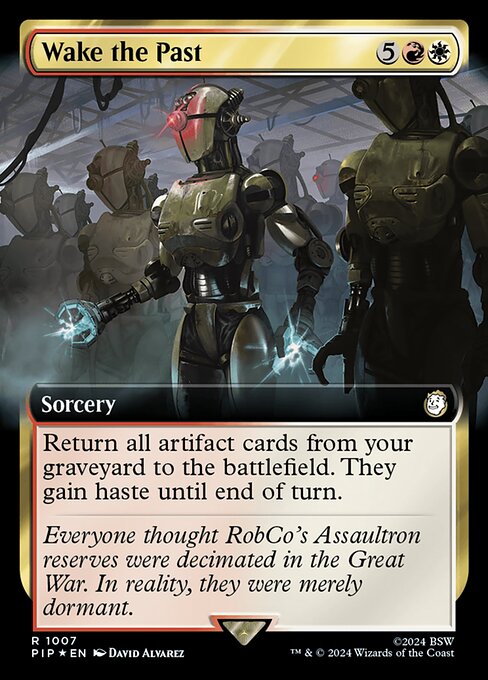 Magic the Gathering Card - Wake the Past - MTG Circle