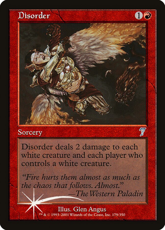 Magic the Gathering Card - Disorder - MTG Circle