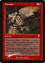 Magic the Gathering Card - Disorder - MTG Circle