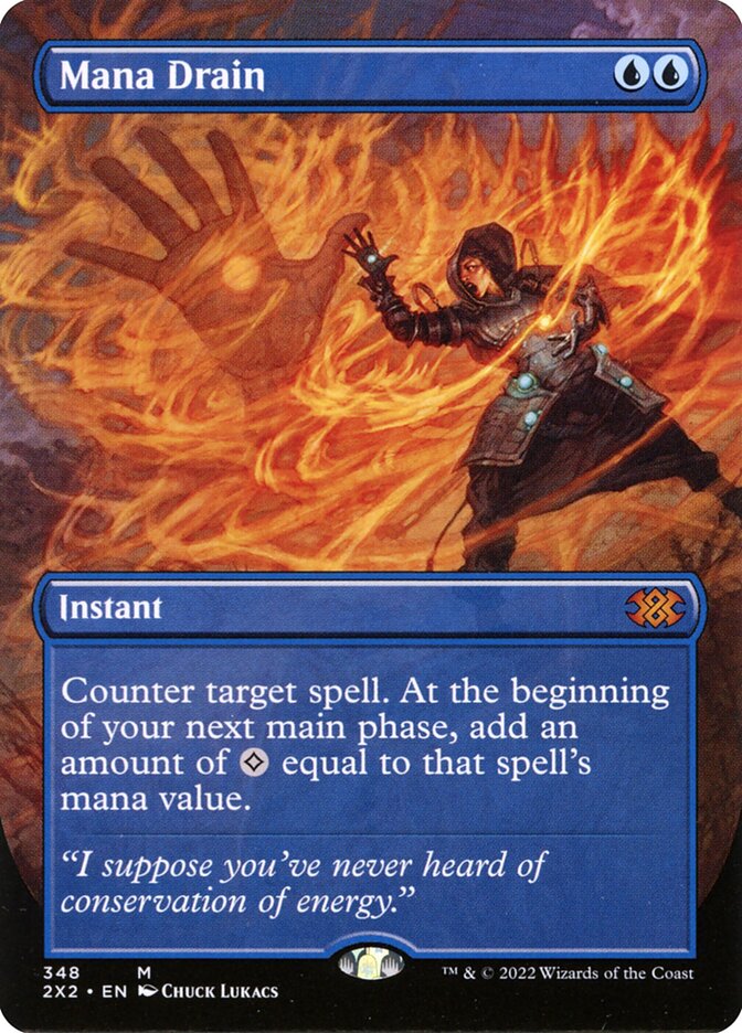 Magic the Gathering Card - Mana Drain - MTG Circle
