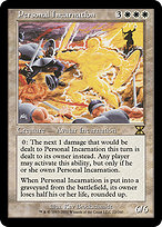 Magic the Gathering Card - Personal Incarnation - MTG Circle