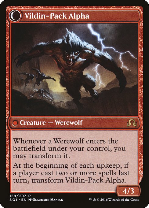 Magic the Gathering Card - Vildin-Pack Alpha - MTG Circle