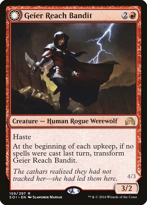 Magic the Gathering Card - Geier Reach Bandit - MTG Circle