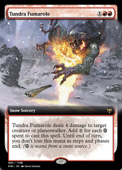 Magic the Gathering Card - Tundra Fumarole - MTG Circle