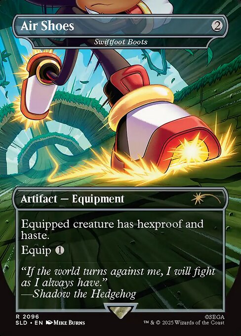 Magic the Gathering Card - Swiftfoot Boots - MTG Circle