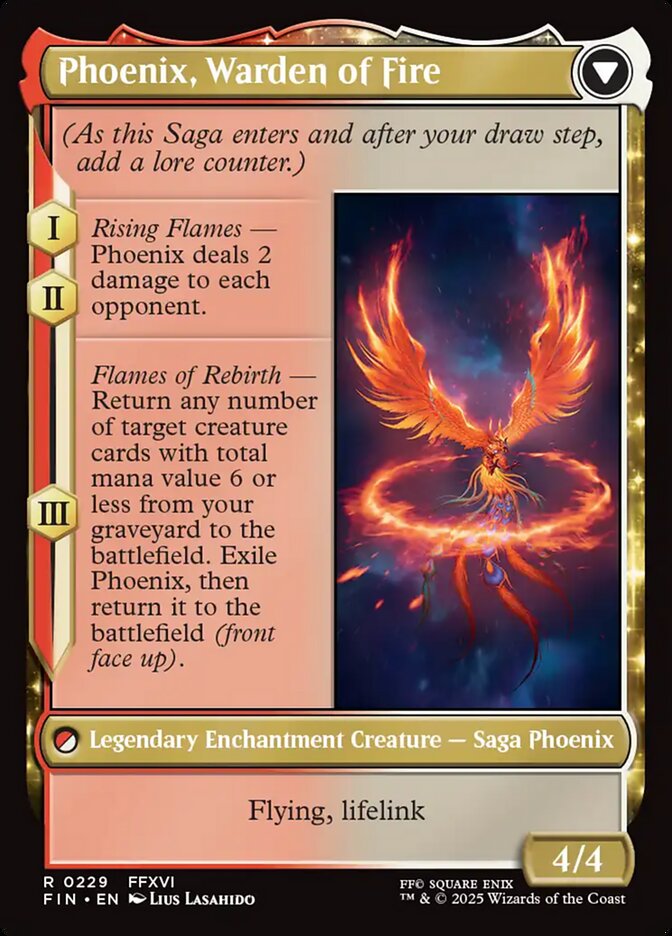 Magic the Gathering Card - Phoenix, Warden of Fire - MTG Circle