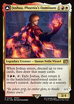 Magic the Gathering Card - Joshua, Phoenix's Dominant // Phoenix, Warden of Fire - MTG Circle