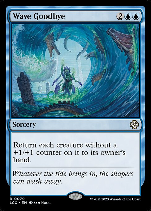 Magic the Gathering Card - Wave Goodbye - MTG Circle