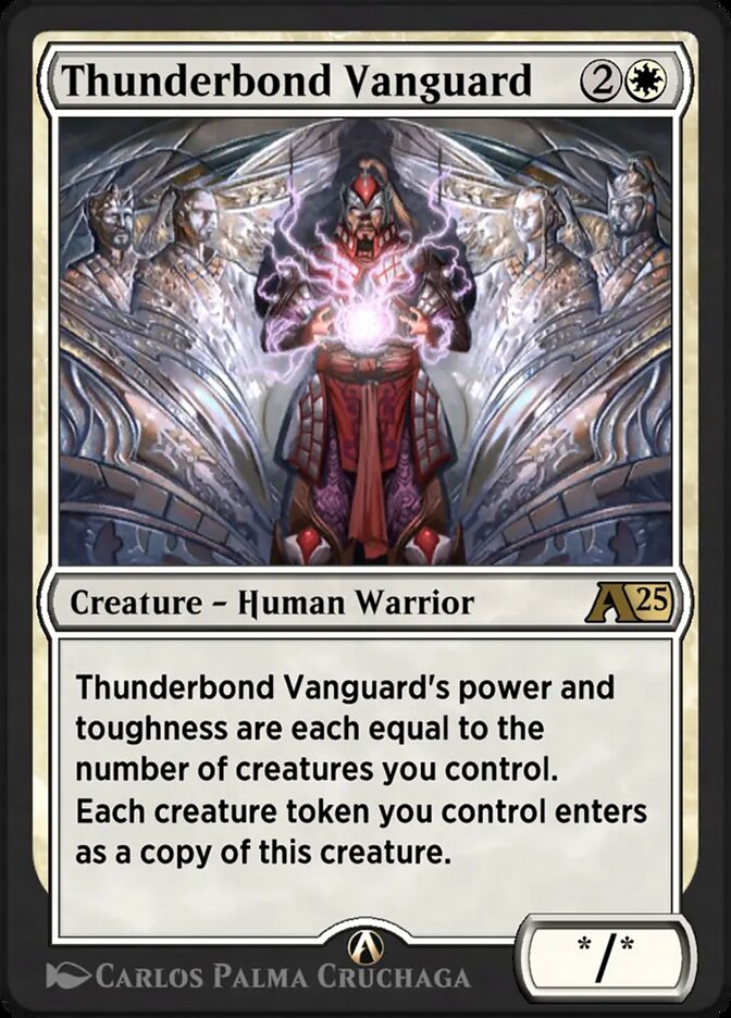 Magic the Gathering Card - Thunderbond Vanguard - MTG Circle
