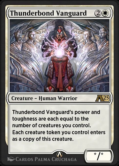 Magic the Gathering Card - Thunderbond Vanguard - MTG Circle
