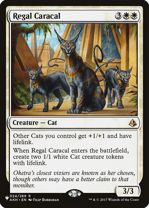Magic the Gathering Card - Regal Caracal - MTG Circle