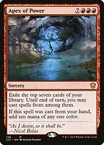 Magic the Gathering Card - Apex of Power - MTG Circle
