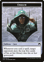 Magic the Gathering Card - Jace, Telepath Unbound Emblem - MTG Circle