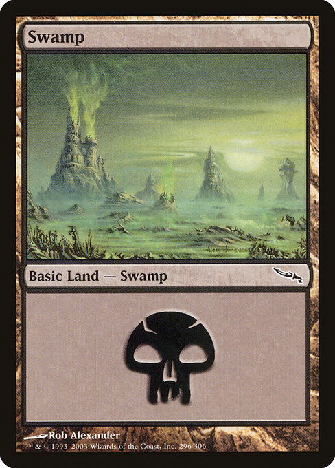 Magic the Gathering Card - Swamp - MTG Circle