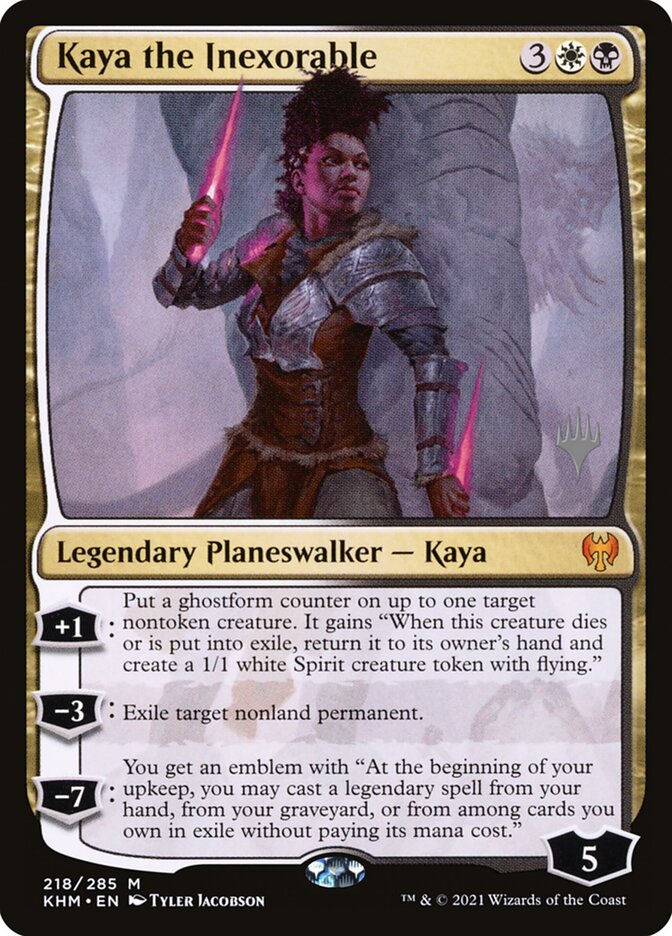 Magic the Gathering Card - Kaya the Inexorable - MTG Circle