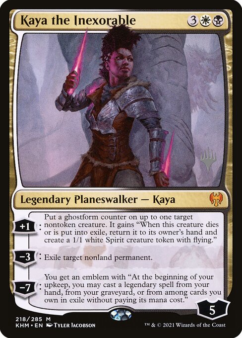 Magic the Gathering Card - Kaya the Inexorable - MTG Circle