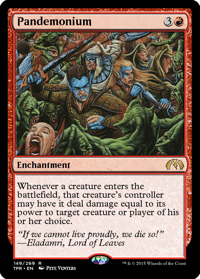 Magic the Gathering Card - Pandemonium - MTG Circle