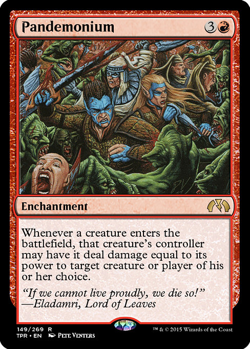 Magic the Gathering Card - Pandemonium - MTG Circle
