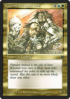Magic the Gathering Card - Kasimir the Lone Wolf - MTG Circle