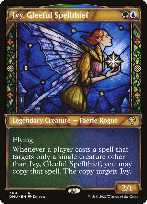 Magic the Gathering Card - Ivy, Gleeful Spellthief - MTG Circle