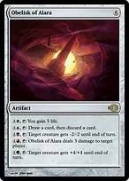 Magic the Gathering Card - Obelisk of Alara - MTG Circle