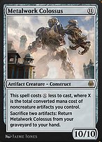 Magic the Gathering Card - Metalwork Colossus - MTG Circle