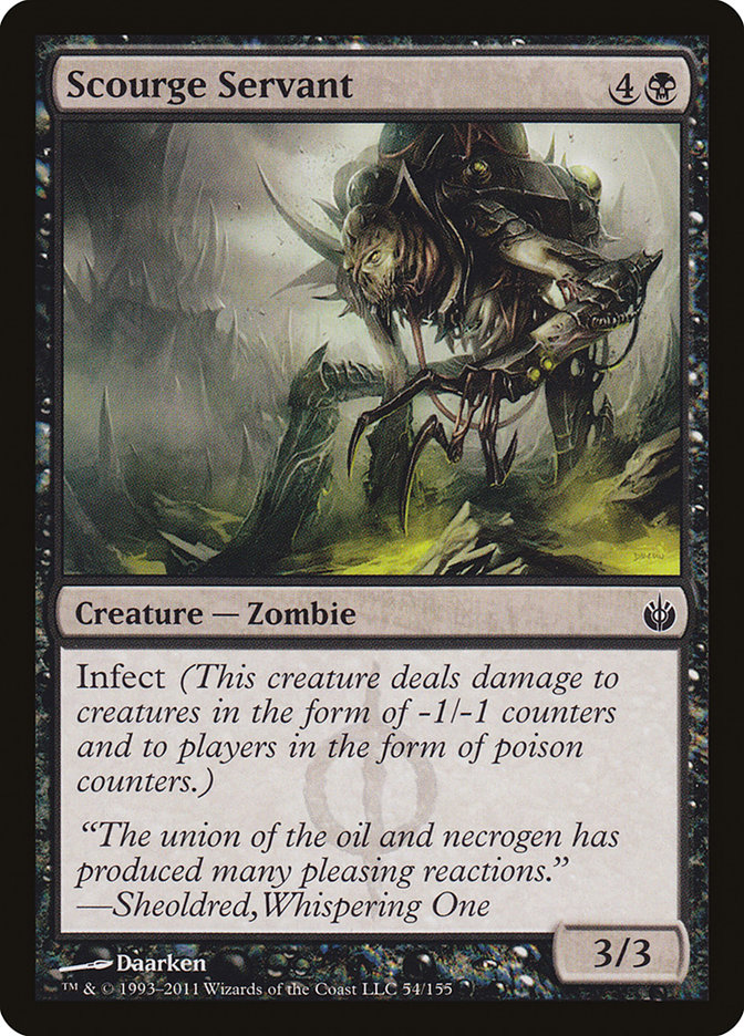 Magic the Gathering Card - Scourge Servant - MTG Circle