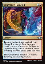 Magic the Gathering Card - Expressive Iteration - MTG Circle