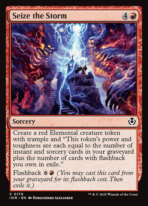 Magic the Gathering Card - Seize the Storm - MTG Circle