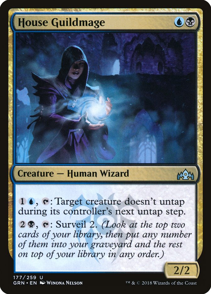 Magic the Gathering Card - House Guildmage - MTG Circle
