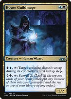 Magic the Gathering Card - House Guildmage - MTG Circle