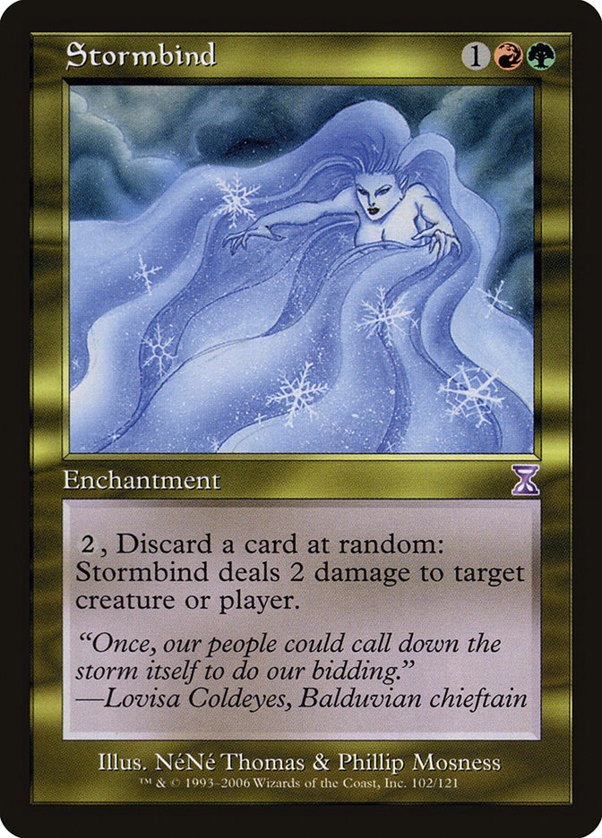 Magic the Gathering Card - Stormbind - MTG Circle