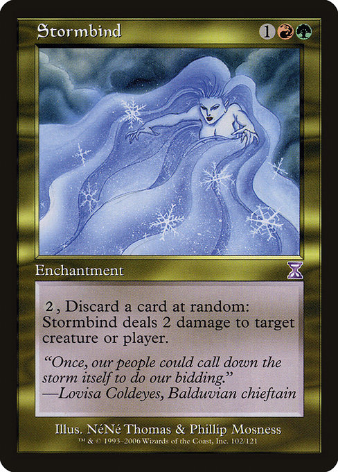 Magic the Gathering Card - Stormbind - MTG Circle