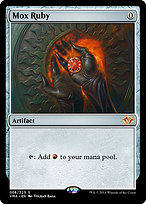 Magic the Gathering Card - Mox Ruby - MTG Circle